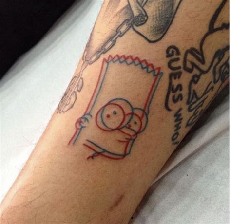 Pin by 𝙻 𝙾 𝚟 𝙴ఌ on accessoriesఌఌఌ Simpsons tattoo Tattoos Tattoo