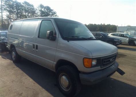 Bidding Ended On 1ftne14w88da44103 Salvage Ford Econoline Cargo Van At Brandywine Md On May 18