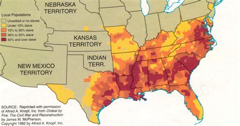 2 Maps That Show The Civil War Really Was About Slavery Vox