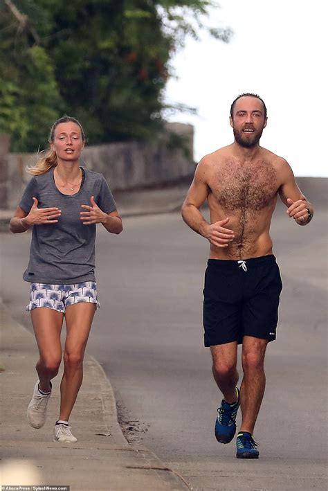 James Middleton And Fiancée Alizée Thevenet Head Out For An Early