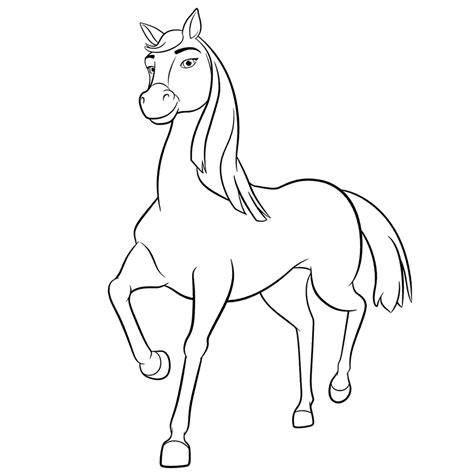 Spirit riding free coloring pages connect the dots. Leuk voor kids - Chica Linda