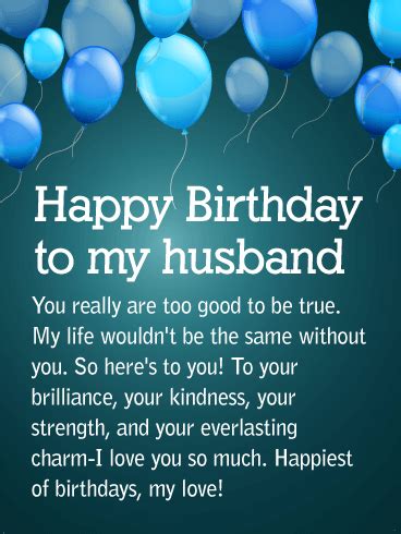 These birthday messages and prayers for in this post, you will discover happy birthday quotes for husband to show him your admiration and thank you for being an awesome and dedicated husband and dad. To my Partner for Life - Happy Birthday Wishes Card for ...