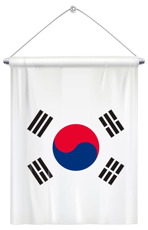 South Korean Flag Set Collection 13213898 Png