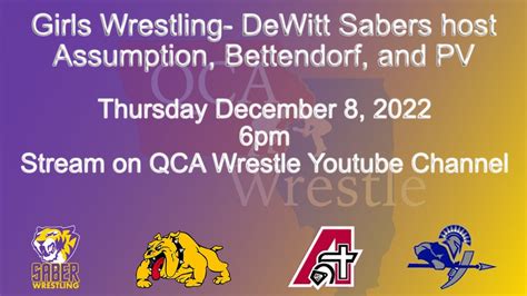 Girls High School Wrestling Central Dewitt Hosts Assumption