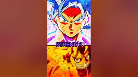 Goku Vs Luffy Anime Youtube
