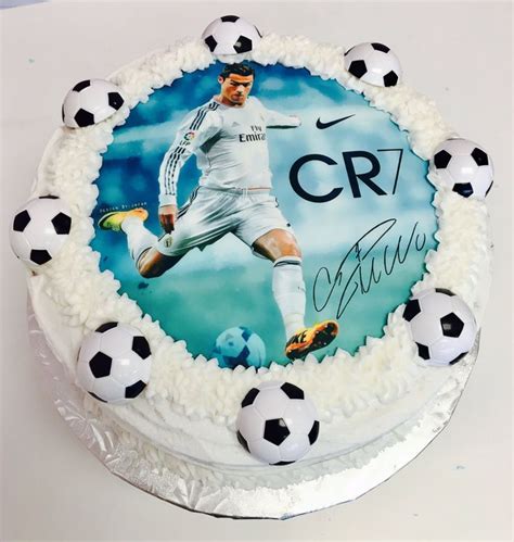 Cristiano Ronaldo Edible Imaged Cake Dvascakes Cambridge Birthday