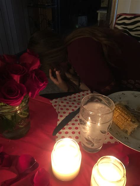 I Surprised My Girlfriend With A Candle Lit Dinner And She Was Crying