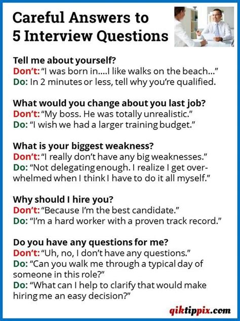 Careful Answers To Interview Questions Job Interview Answers Job Interview Tips Interview