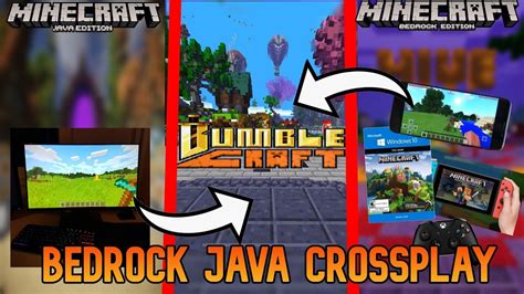 Minecraft Bedrock And Minecraft Java Edition Crossplay Is Here Youtube