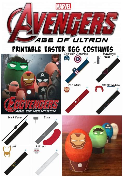 print these fun and free avengers easter egg costumes today easter eggs in movies disney