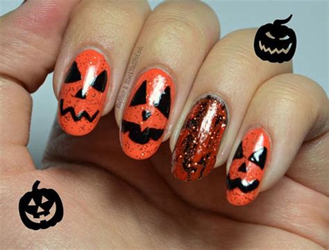 30 Best Spooky Scary Halloween Nail Art Design Ideas 2015