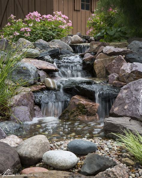 Diy construction guide to everything ponds, pondless waterfalls, fountains & water features. Pondless Waterfall | Design & Build a Low Maintenance Backyard in 2020 | Water features in the ...