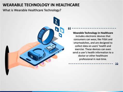 Wearable Technology In Healthcare Powerpoint Template Ppt Slides