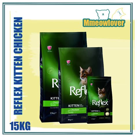 Reflex Plus Chicken Kitten Cat Food 15kg Shopee Malaysia
