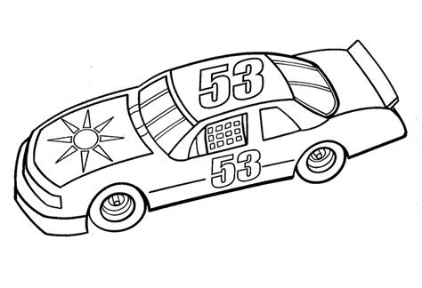 Dessin facile de voiture de luxe excellent plan coloriage dessin colorier de voiture de noel 35 dessins de coloriage. Nascar Color Pages - Coloring Home