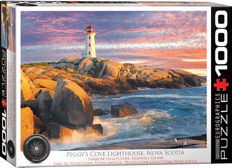 Peggys Cove Lighthouse Nova Scotia 1000 Piece Puzzle Athena Posters