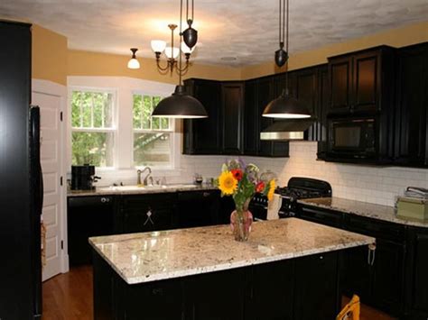 Before & after interior painting in atlanta, ga Kitchen color dark cabinets, Interior design kitchen, Kitchen design small