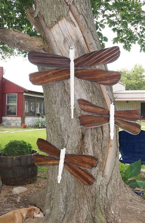 Dragonflies Made Using Re Purposed Materials Just About Anything Can