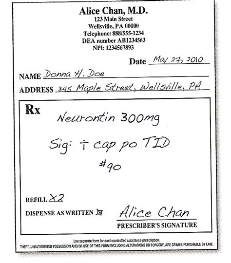 Prescription Labels - ProProfs Quiz