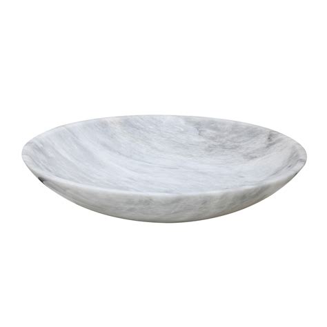 White Marble Bowl Chairish