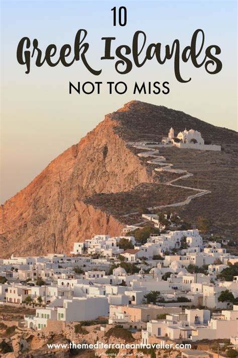 10 Most Beautiful Greek Islands That Arent Santorini Or Mykonos