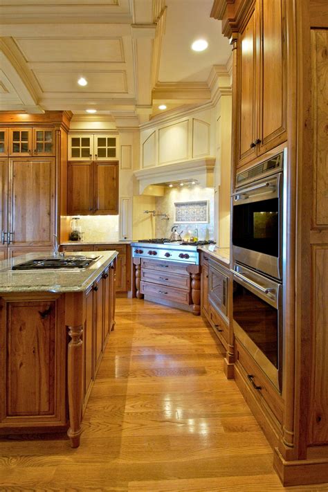 Kitchen Ideas With Wood Cabinets Image To U