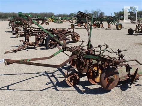 John Deere 2 Row Cultivator Lot Freeman Riddle Collection Auction