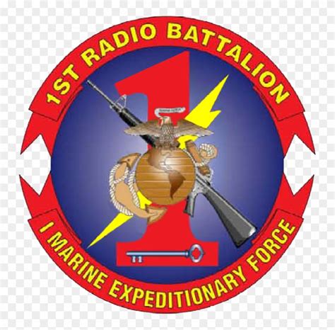1st Radio Battalion 1st Radio Bn Logo Clipart 3289494 Pikpng