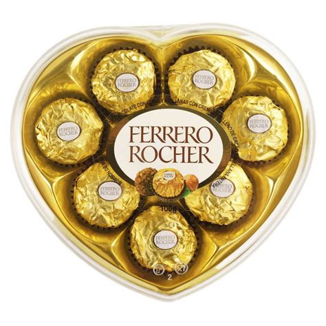 Ferrero Rocher Caja De Chocolate Corazón T8