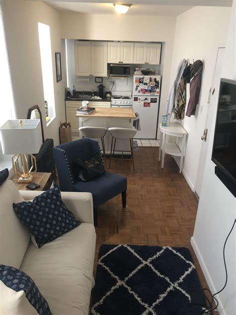 Living Comedor Y Cocina En Poco Espacio Small Apartment Interior