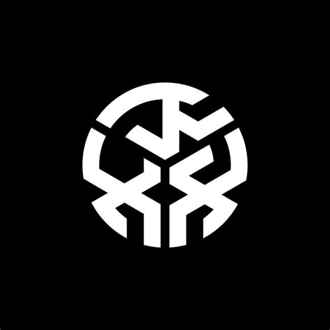 kxx letter logo design on black background kxx creative initials letter logo concept kxx