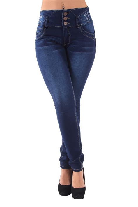 Shops Jeans Plus Junior Size Colombian Design High Waist Butt Lift