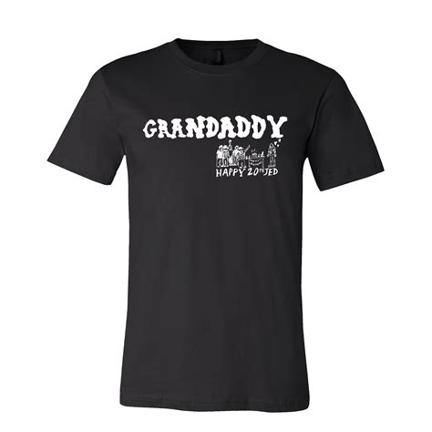Grandaddy The Sophtware Slump 20th Anniversary Black T Shirt