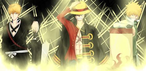 Luffy And Naruto Wallpaper Anime Crossover Hd Wallpapers Wallpaper Cave