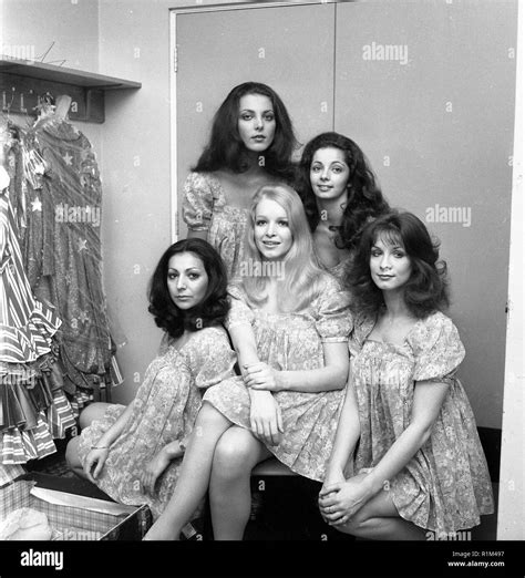 Pans People British All Female Dance Troupe Left To Right Ruth Pearson Patricia Dee Dee