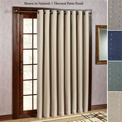 Amazing four panel sliding patio doors 4 panel sliding andersen. Thermal Door Curtains | Curtain Ideas