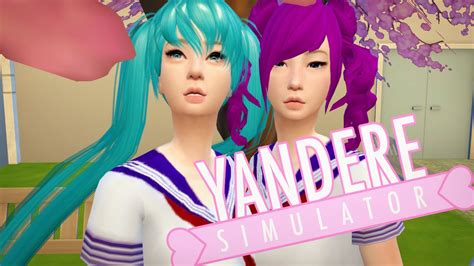 The Sims 4 Yandere Simulator Saki Miyu And Kokona Haruka Cc List