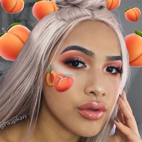 🍑oh peachy me 🍑 start of my fruity lookbook maybe follow concepts now 🤔 comment down below