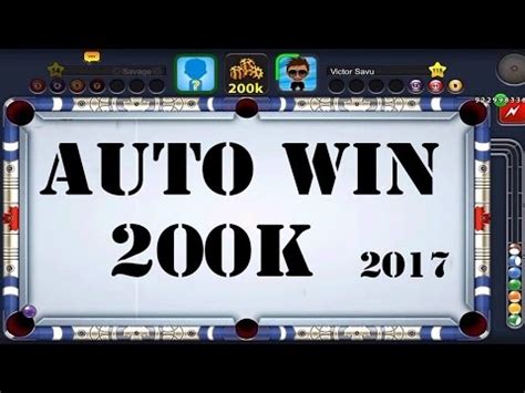 Consigue grandes beneficios en tu juego de billar preferido. 8 ball pool auto win latest hack download now 2017 ...