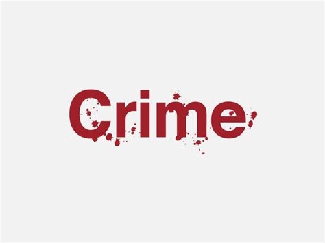 Crime Logotype Logotype Design Graphic Design Typography Best Logo