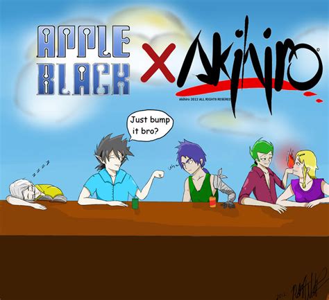 Apple Black X Akihiro Whyt Manga Tournament Entry By Animationsbyrobert