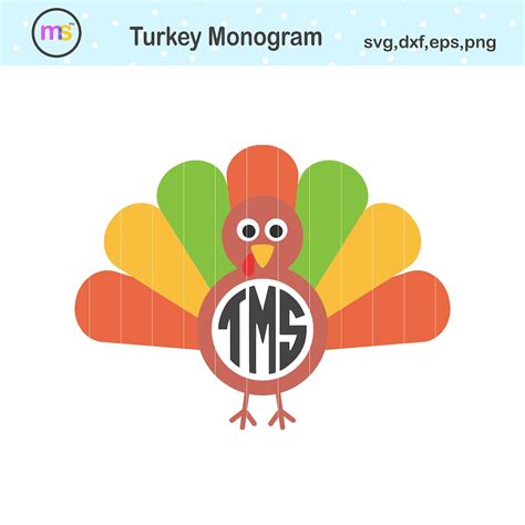 Thanksgiving Svg Turkey Clip Art Turkey Svg Turkey Cut Etsy
