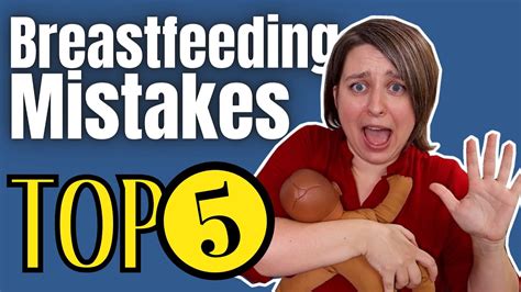 5 Mistakes Breastfeeding Moms Make Breastfeeding Advice From An Ibclc Youtube
