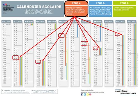 Calendrier Vacances Scolaires 2020 2021 Maurs La Jolie