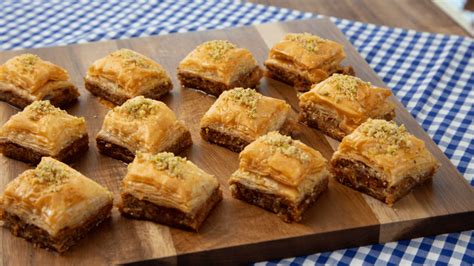 Cevizli Baklava With Pistachios And Walnuts Flavour Creations