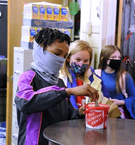 Making Change Parkview Students Surpass Goal Raise Over For Salvation Army