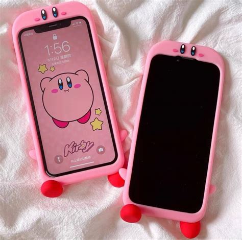 Kirby Eat Your Phone Mouthfull Mode Creative Iphone Case Creative