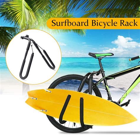 Surfboard Skimboard Bicycle Bike Rack Carrier Side Kiteboard Holder