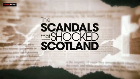 The Scandals That Shocked Scotland Contaminated Blood 9th January