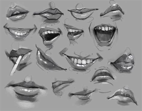 Open Mouth Drawing Reference Pic Corn